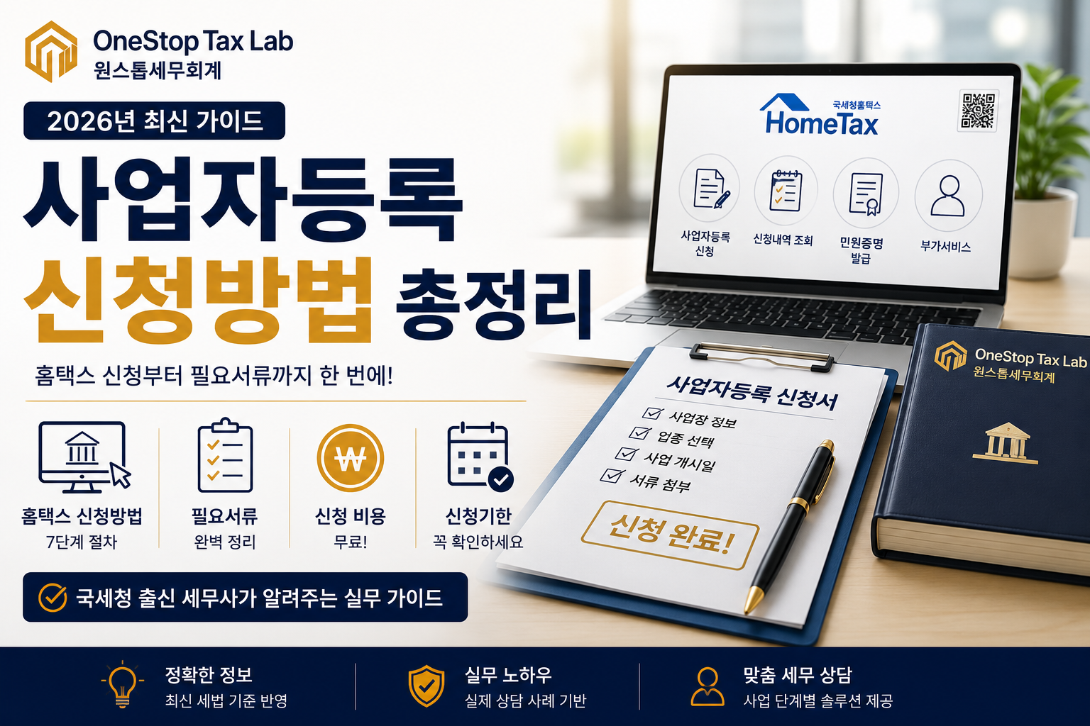 사업자등록 신청방법 총정리