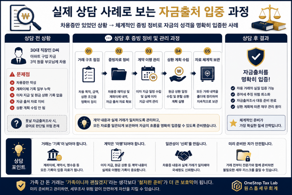 가족 간 돈 거래 실제 상담 사례